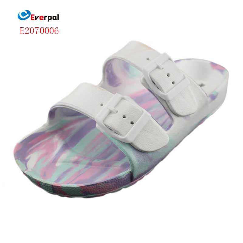 Camouflage Slide Sandaler Til Teenager