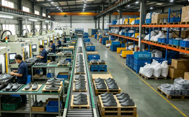 Mens EVA Breathable Clogs Summer Slippers Production Line